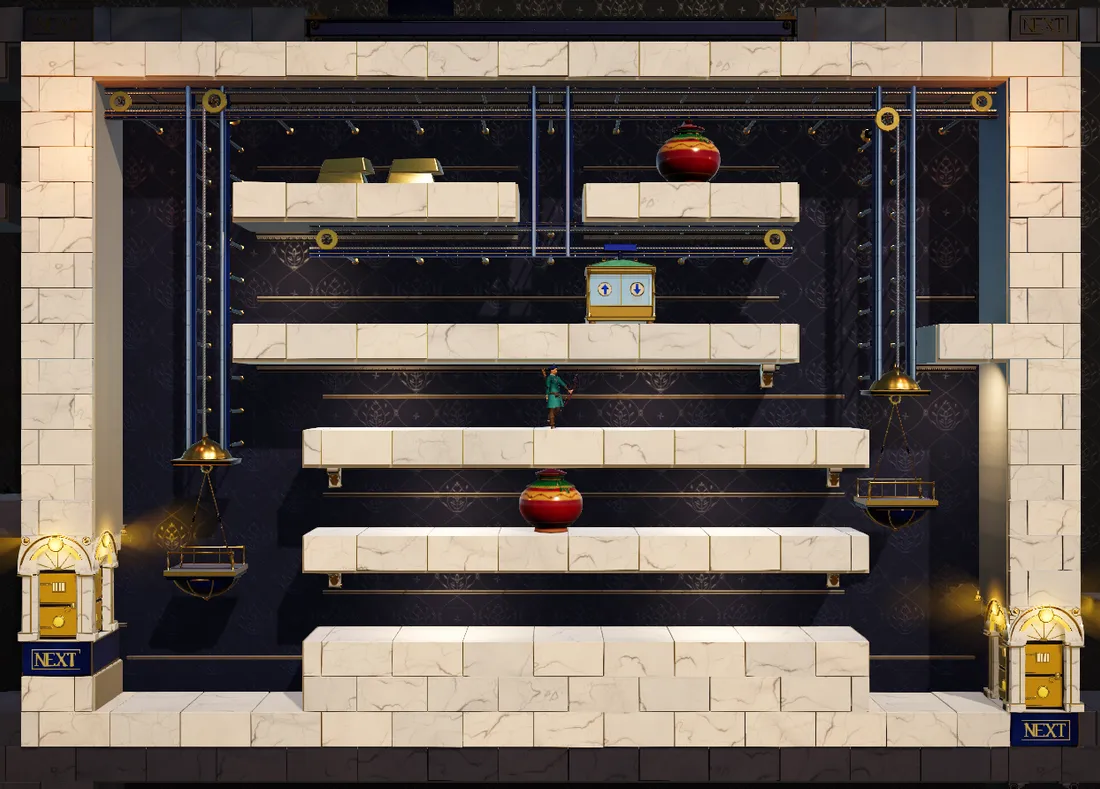 Room 23, the elevators in The Palace · 2026
