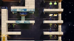 Room 39, the fountain in The Palace